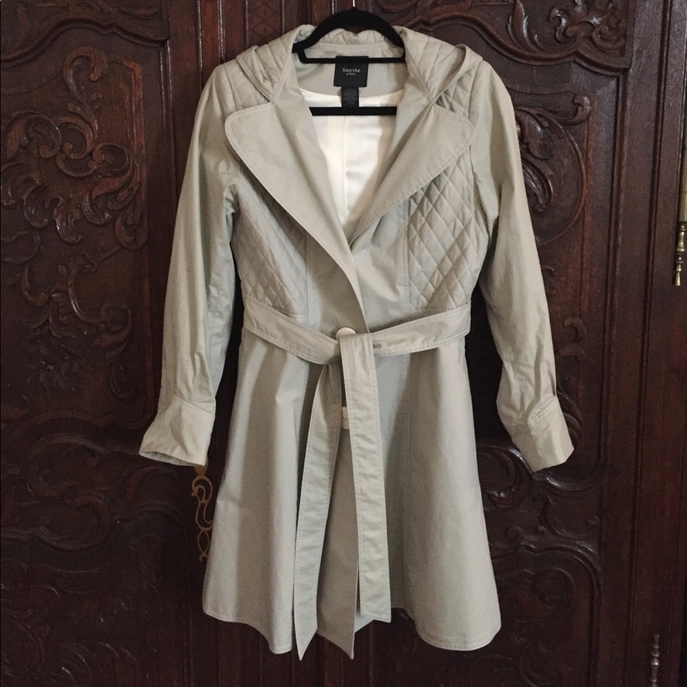 Smythe les vestes tan trench coat